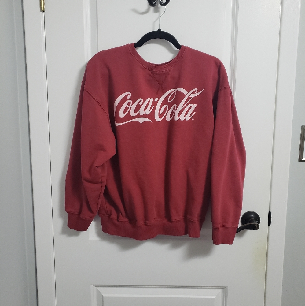 ZARA Coca-Cola Red Sweatshirt